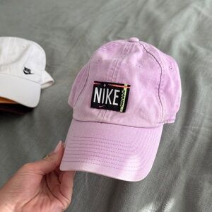 Nike Light Pink Cap with Logo